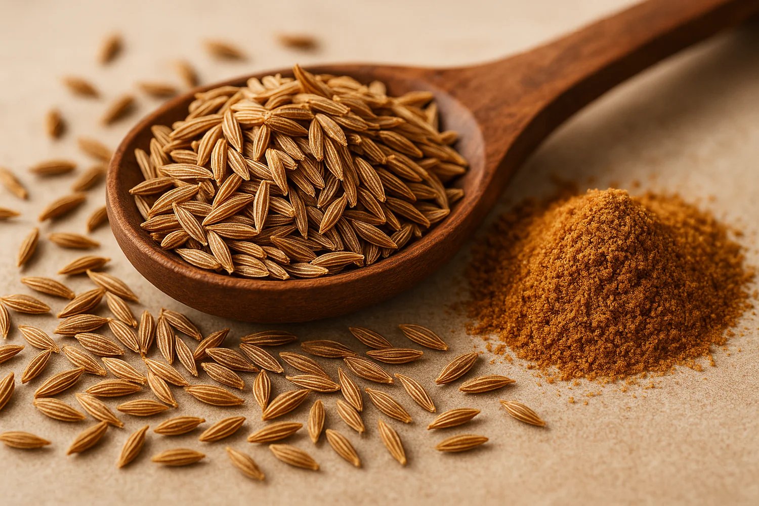 Kaseler içinde öğütülmüş kimyon